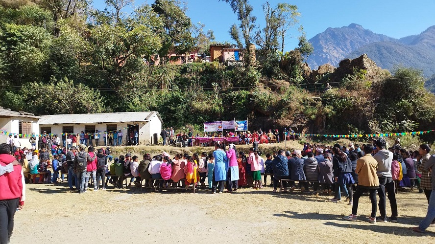 बुङगल नगरपालिकामा लैङ्गिक हिंसा विरुद्ध सचेतनामूलक डेउडा तथा वक्तृत्वकला प्रतियोगिता सम्पन्न 