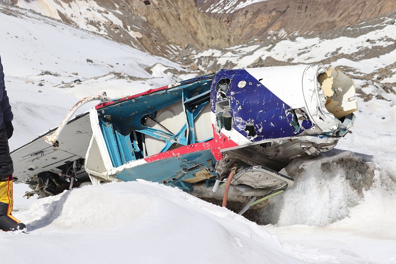 हिमाल सफा गर्दा हेलिकप्टरको अवशेष भेटियो