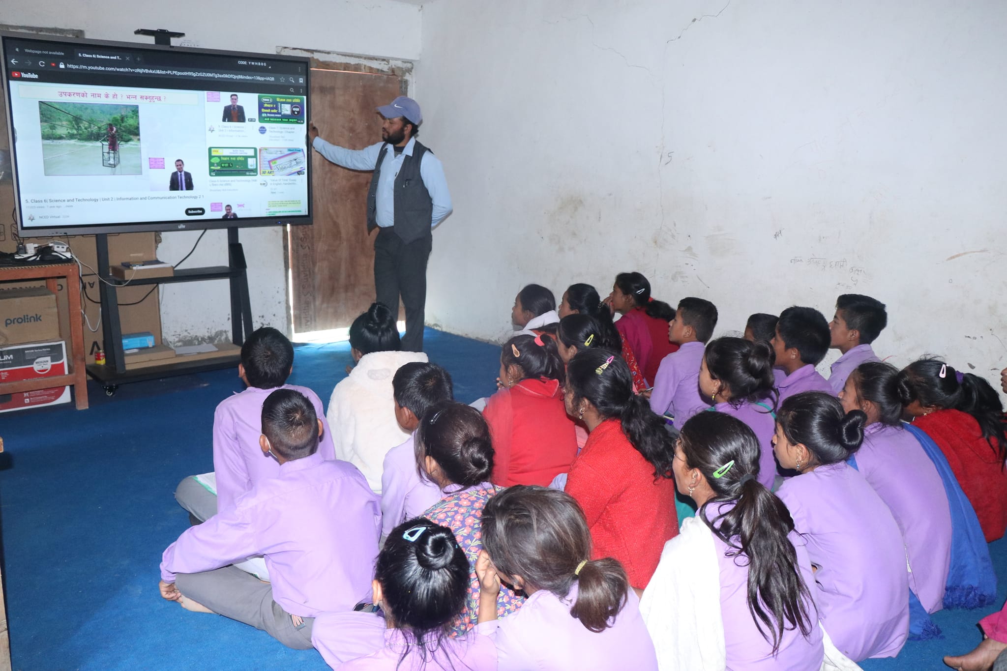 मष्टा गाउँपालिकाका विभिन्न विद्यालयमा  सुचना प्रबिधि  (ICT Lab )  संचालनमा आएपछि पठनपाठनमा सहज